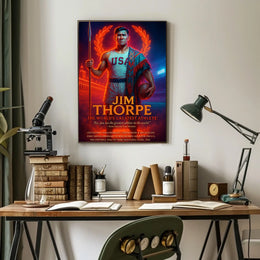Jim Thorpe Legendary Athlete Jim Thorpe Poster