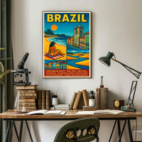 Discover Brazil Poster