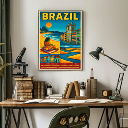 Discover Brazil Poster