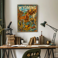 Wyoming Adventure Poster