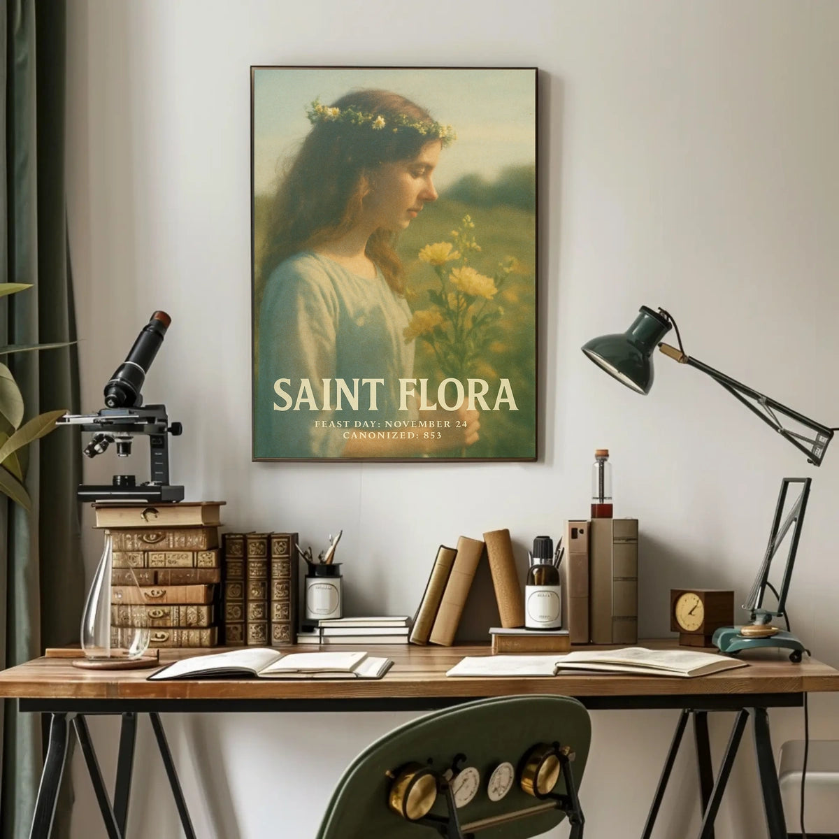 Saint Flora Poster