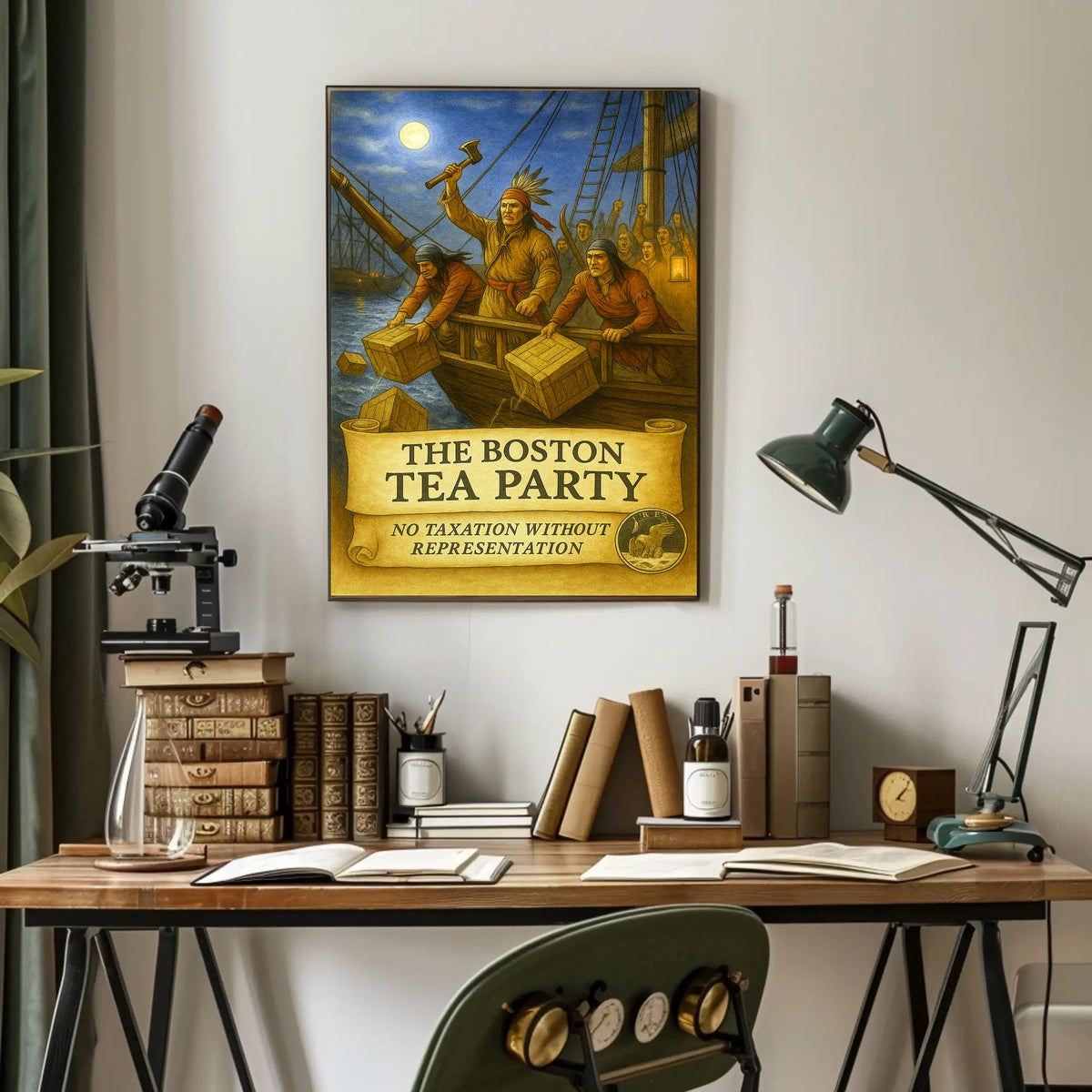 The Boston Tea Party Poster