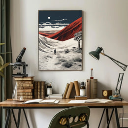 Desert Wanderer Poster