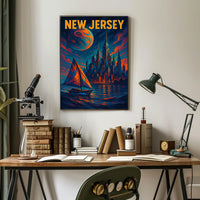New Jersey A Cosmic Perspective Poster