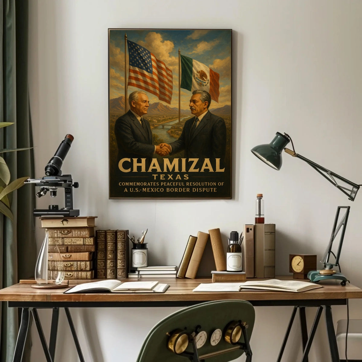 Chamizal Commemoration Poster