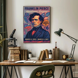 Franklin Pierce 14th President Poster PosterGoat