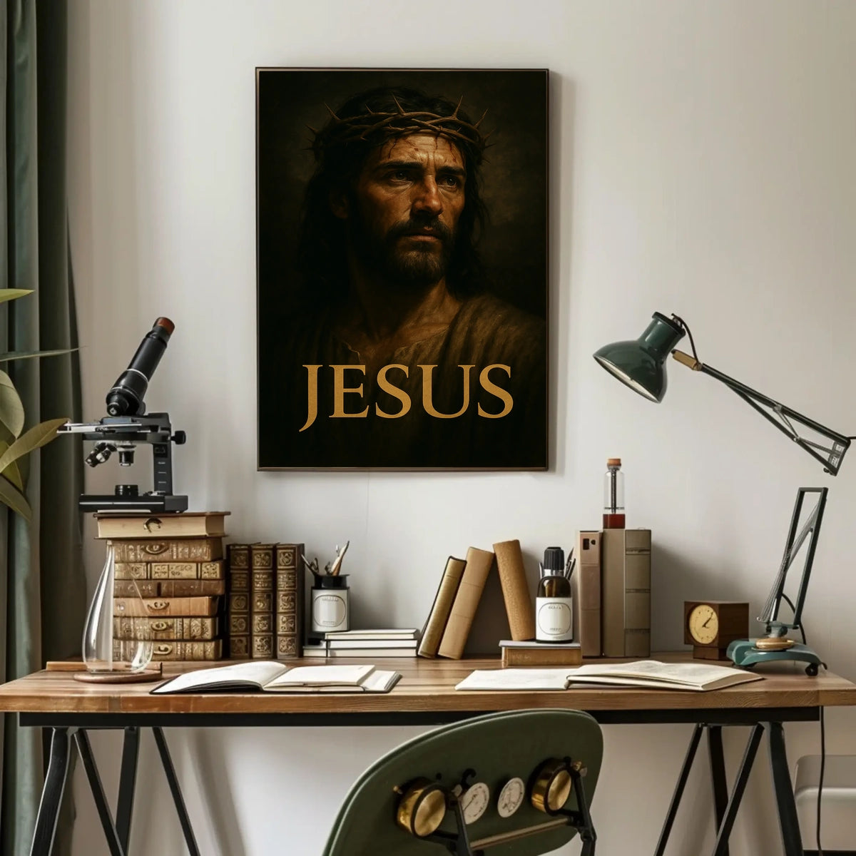 Jesus Crown Of Thorns Poster