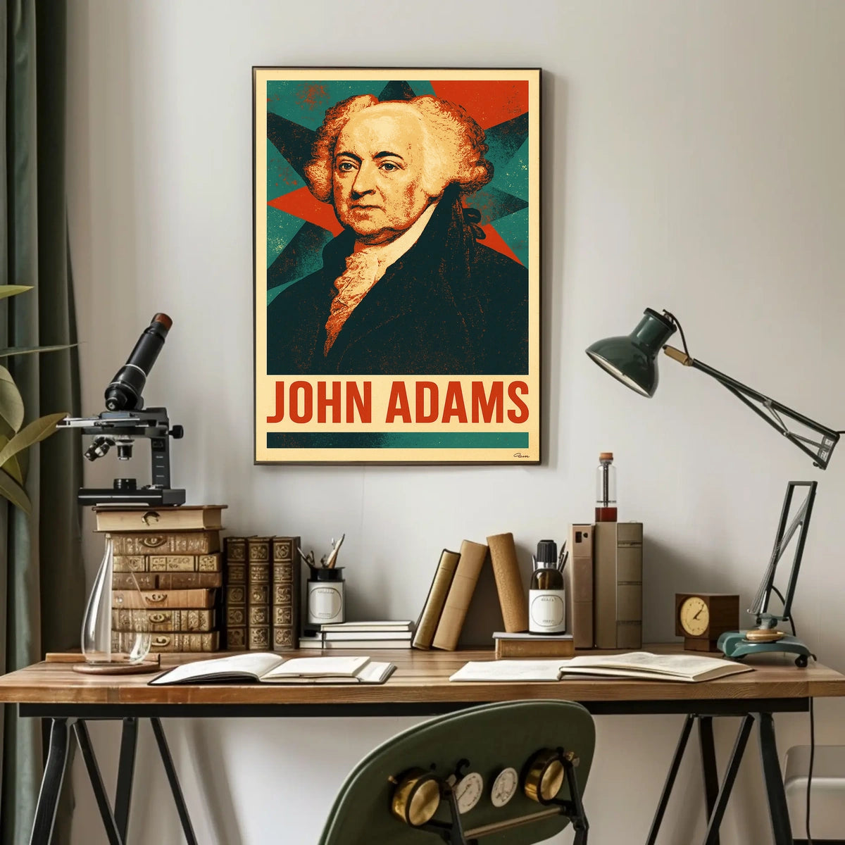 John Adams Poster