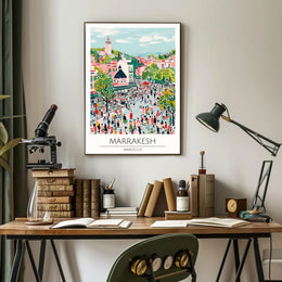 Vibrant Marrakesh Poster PosterGoat