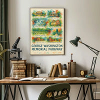 George Washington Memorial Parkway Poster