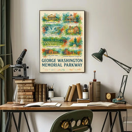 George Washington Memorial Parkway Poster