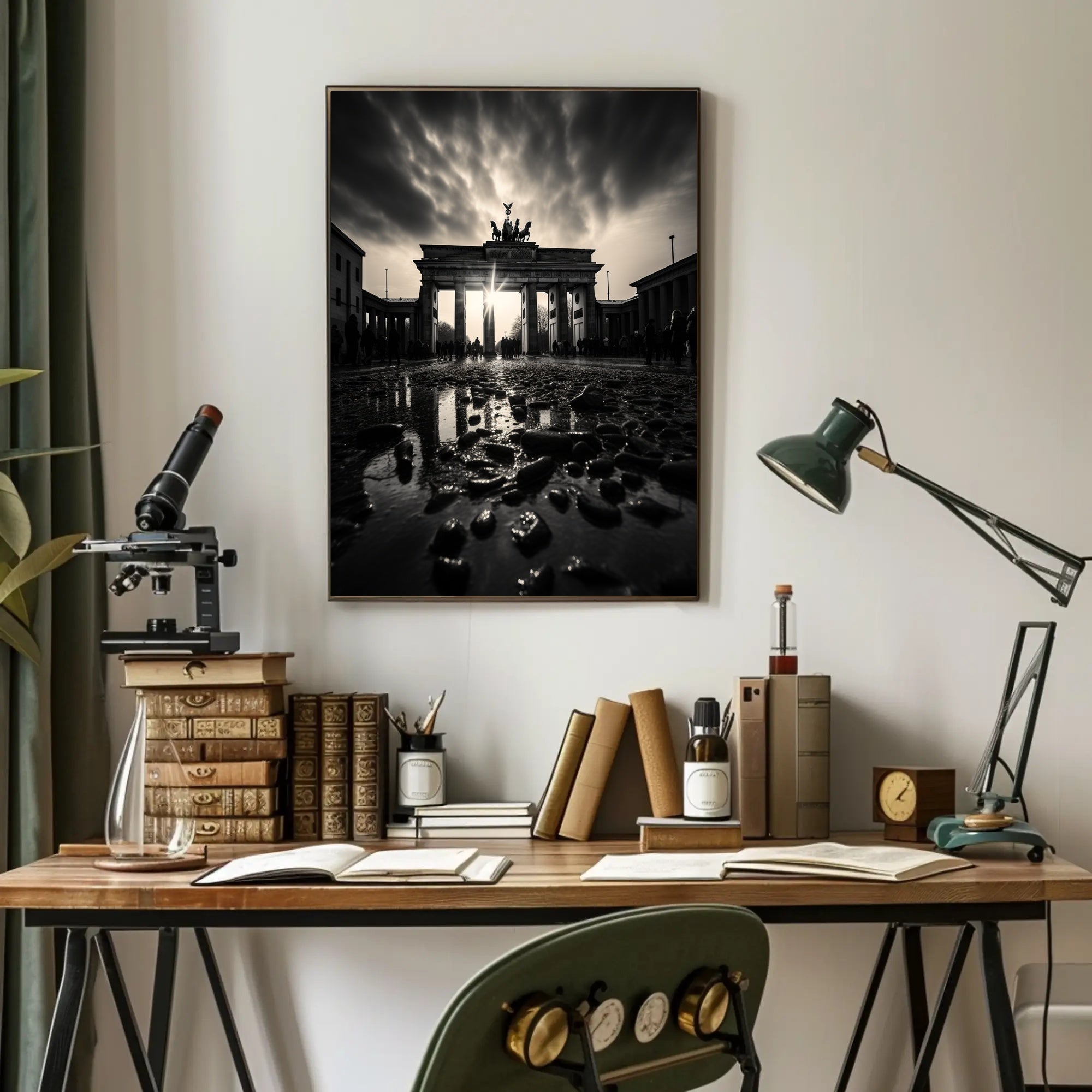 The Brandenburg Gate At Dusk Poster