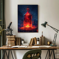 Potion of Fire Poster PosterGoat