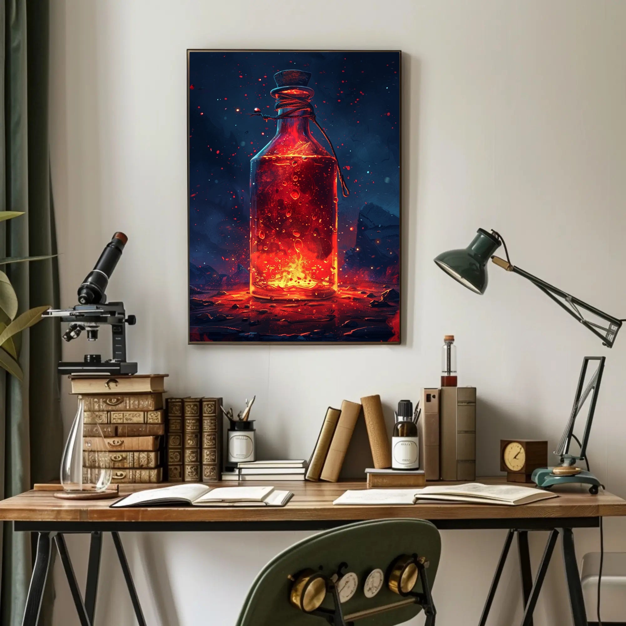 Potion of Fire Poster PosterGoat
