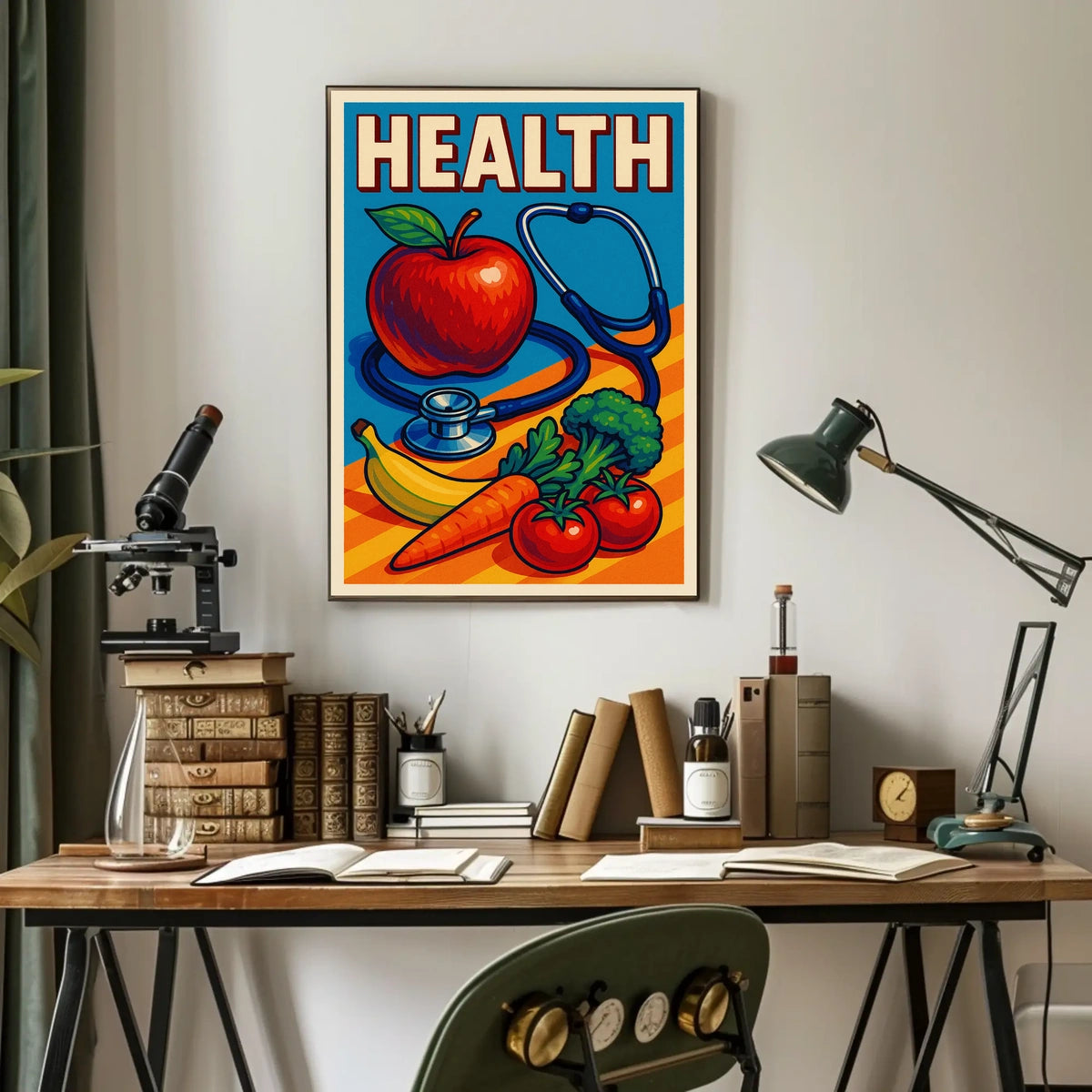 Health And Wellness Poster