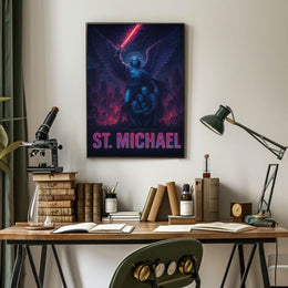 St. Michael Protector Of The City Poster