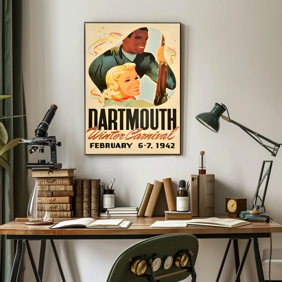 Dartmouth Winter Carnival 1942 Poster