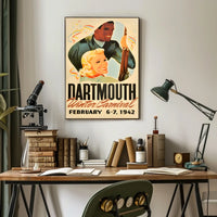 Dartmouth Winter Carnival 1942 Poster