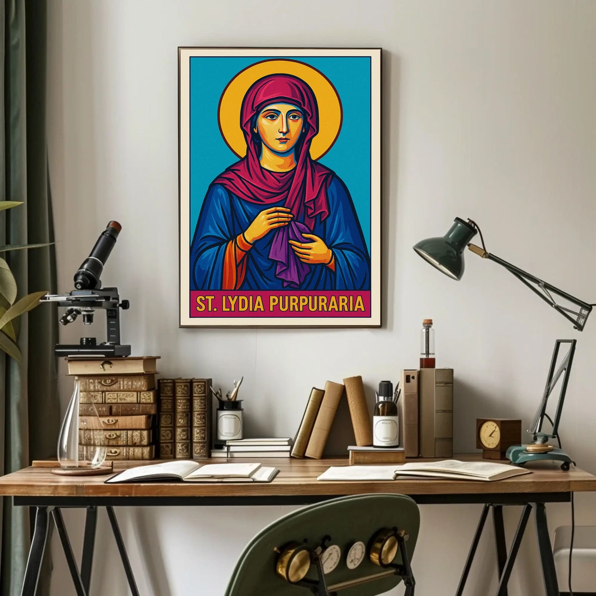 St. Lydia Purpuraria Poster
