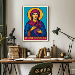 St. Lydia Purpuraria Poster
