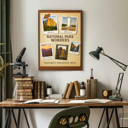 National Park Wonders Poster PosterGoat