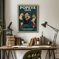 Popeye 1929 Art Poster POP-130