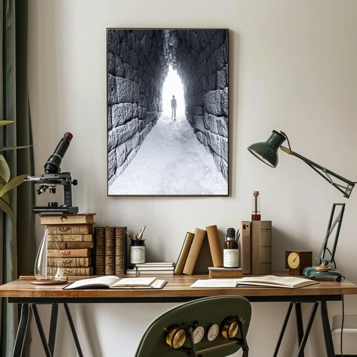 Journey Through The Stone Passage Poster