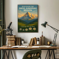 Discover the Swiss Jungfrau Region Poster