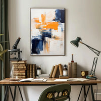 Abstract Color Harmony Abstract Poster