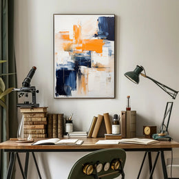 Abstract Color Harmony Abstract Poster