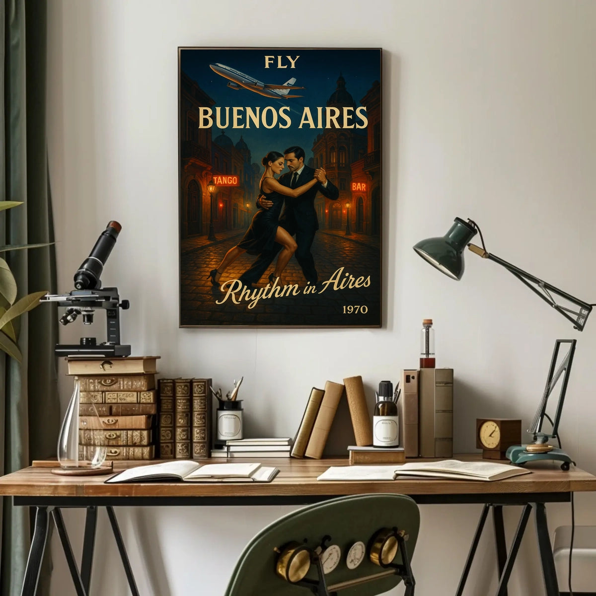 Fly To Buenos Aires Rhythm In Aires Poster