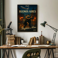Fly To Buenos Aires Rhythm In Aires Poster