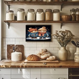 Winter Wonderland Bears Poster