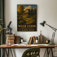 Weir Farm Home Of J. Alden Weir Poster