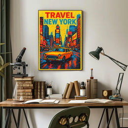Travel New York Poster