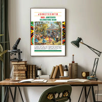 Juneteenth Freedom Celebration Cultural or Heritage Poster