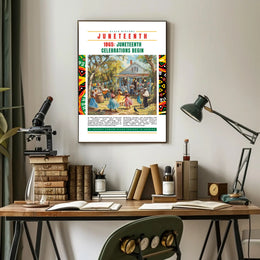 Juneteenth Freedom Celebration Cultural or Heritage Poster