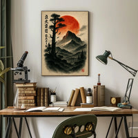 Majestic Mountain Basin Poster