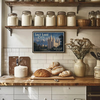 Salt Lake City Gateway to the Mountains Poster