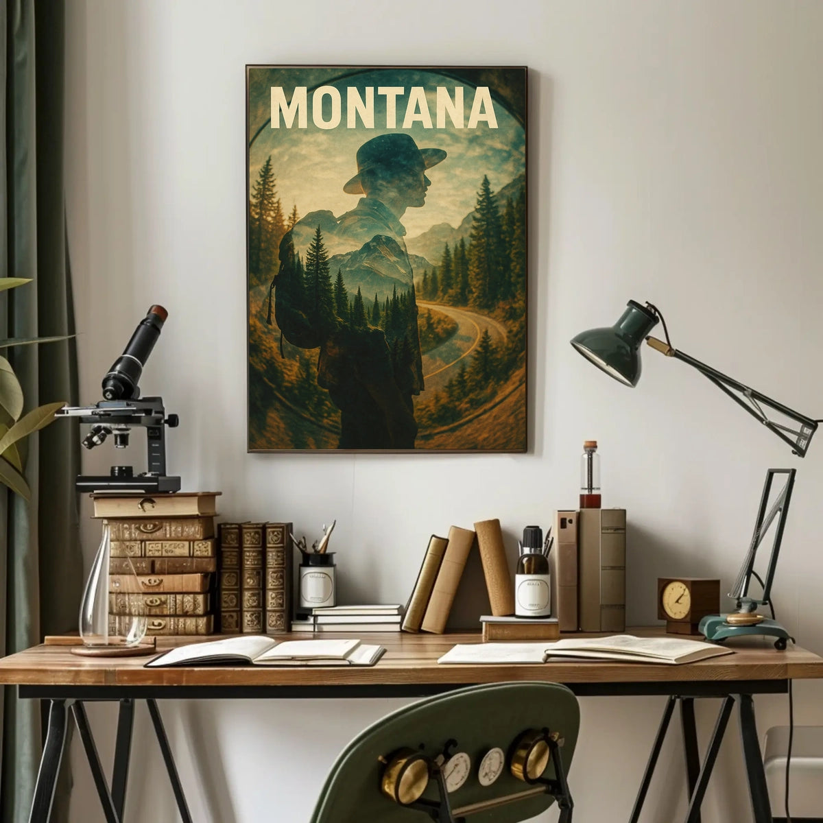 Montana Adventure Poster