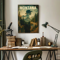 Montana Adventure Poster