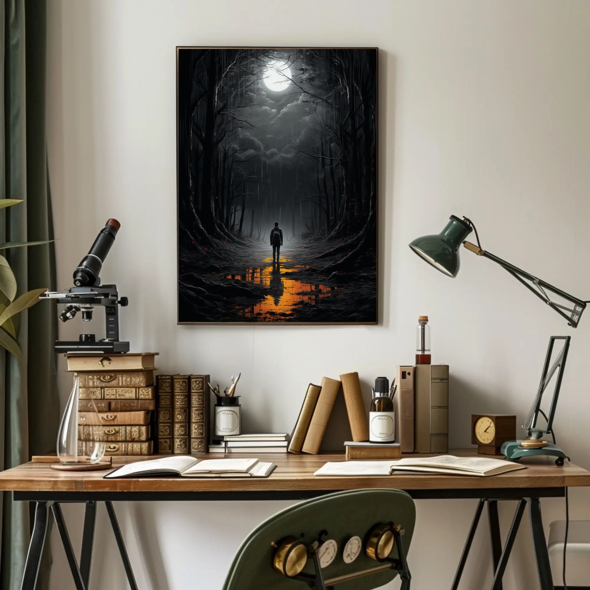 Moonlit Journey Poster