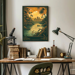 Tropical Serenity Poster