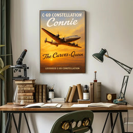 Lockheed C-69 Constellation Connie Poster PosterGoat