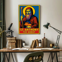 St. Anthony The Abbot Poster