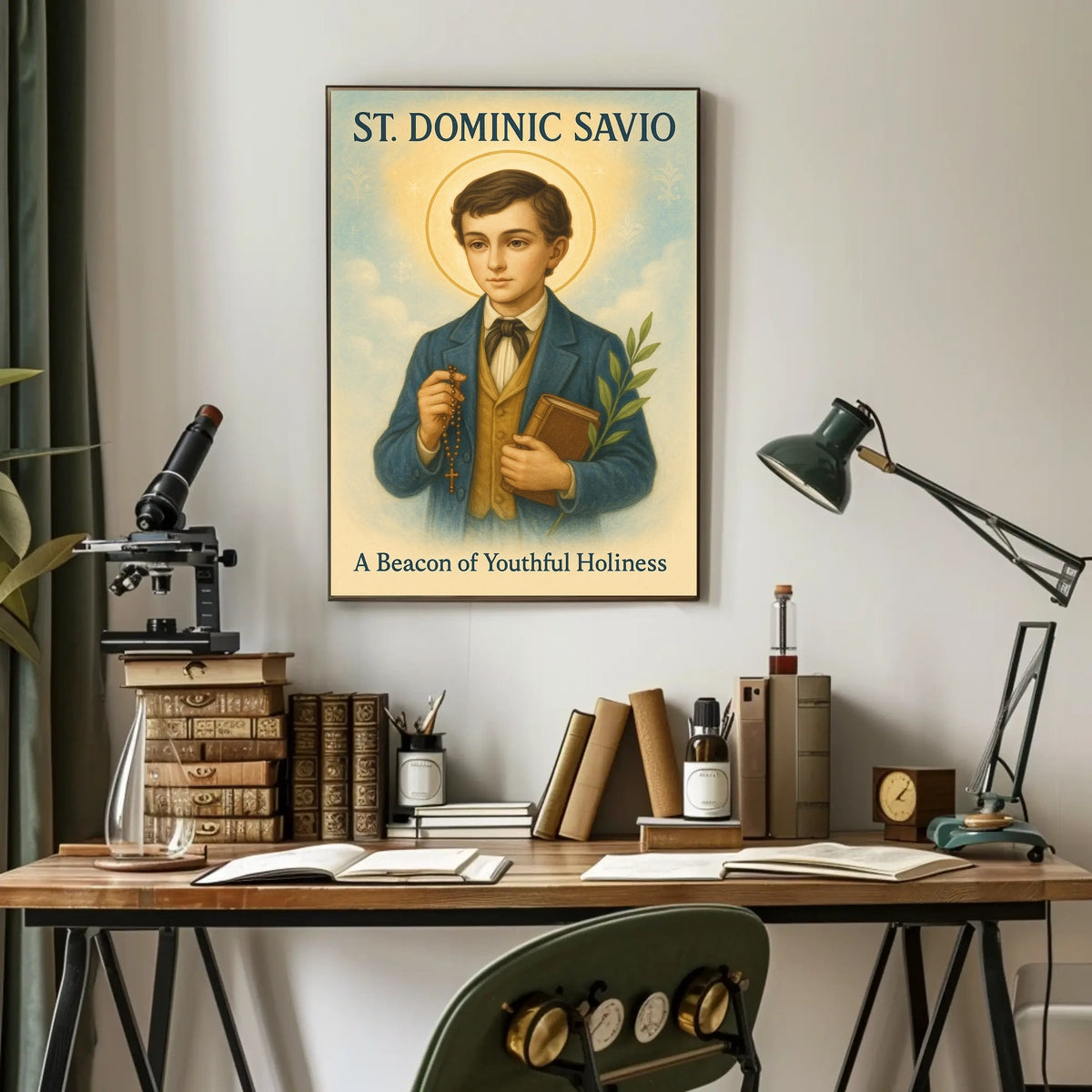 St. Dominic Savio A Beacon of Youthful Holiness Poster