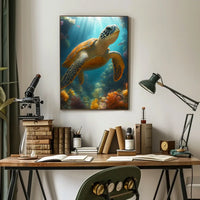 Vintage Travel Destination Art Poster