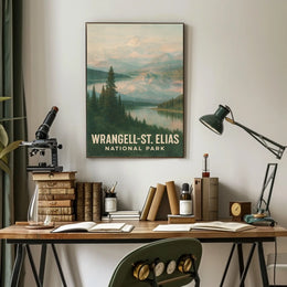 Wrangell-St. Elias National Park Poster