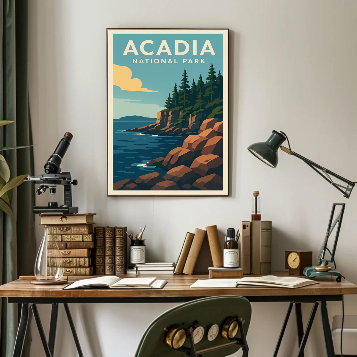 Acadia National Park Poster