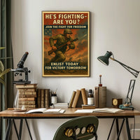 Join the Fight for Freedom Poster
